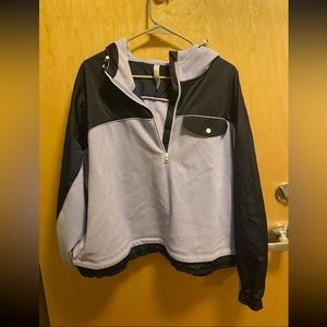 Athleta fleece windbreaker pullover